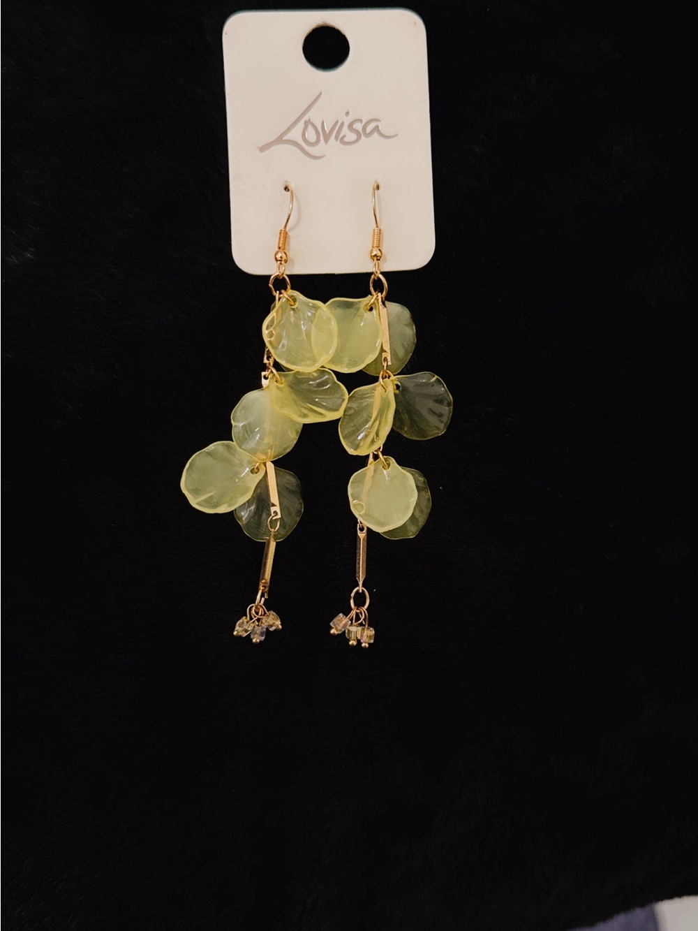 Lovisa Lemon Petal Drop Earrings